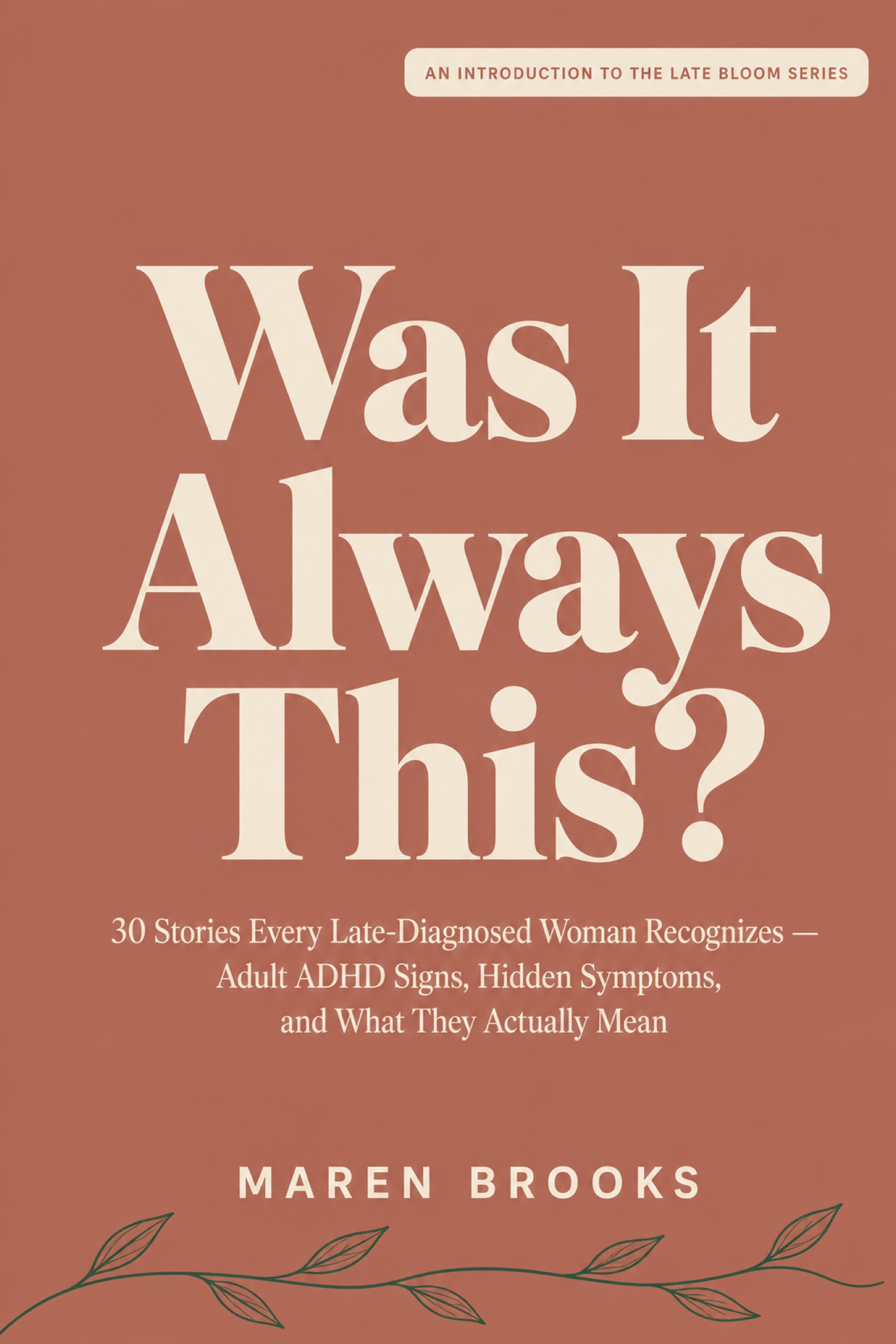 Cover of Was It Always This?